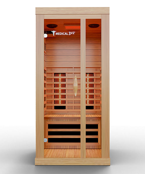 Medical 3 Indoor Full-Spectrum Infrared 1-Person Sauna