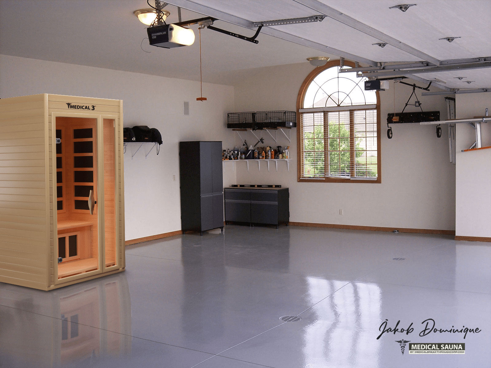 Medical 3 Indoor Full-Spectrum Infrared 1-Person Sauna