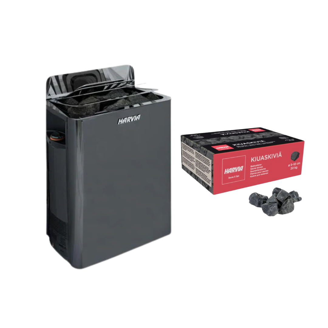 Harvia The Wall SW Stainless Steel Sauna Heater
