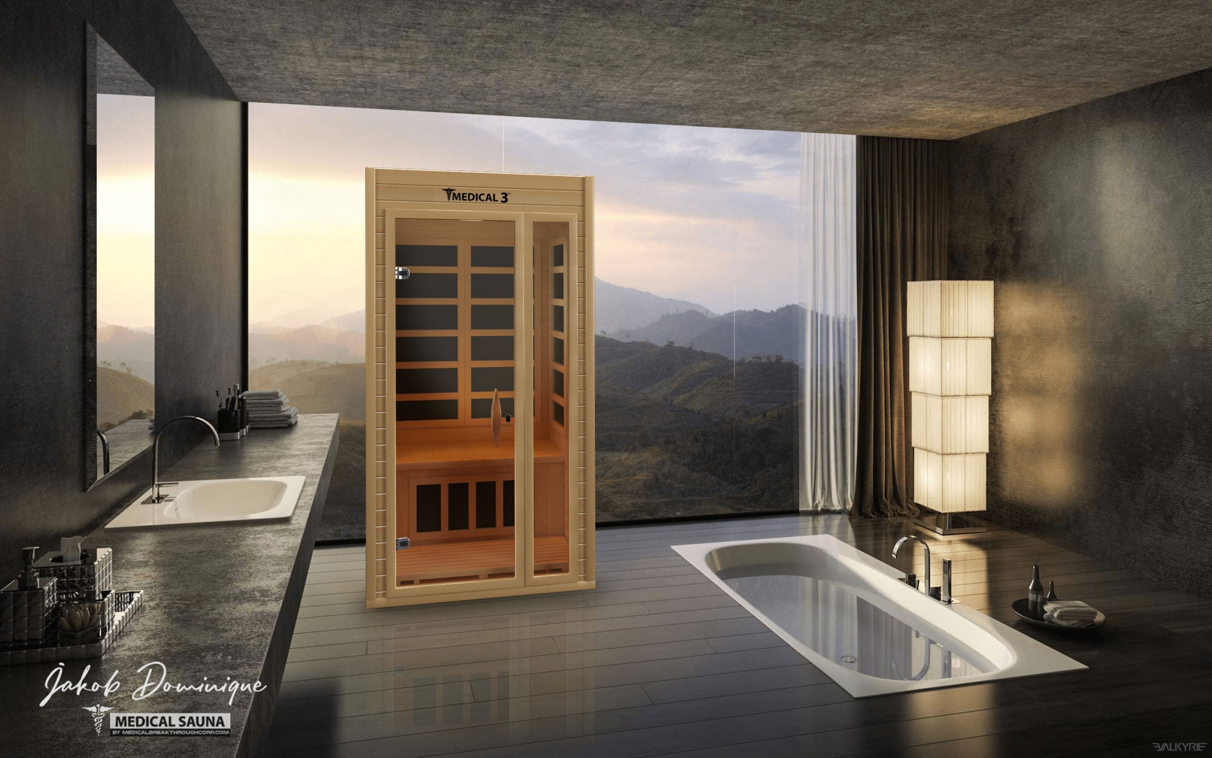 Medical 3 Indoor Full-Spectrum Infrared 1-Person Sauna