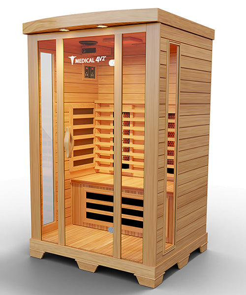 Medical 4 Indoor Full Spectrum Infrared 2-Person Sauna