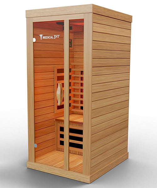 Medical 3 Indoor Full-Spectrum Infrared 1-Person Sauna