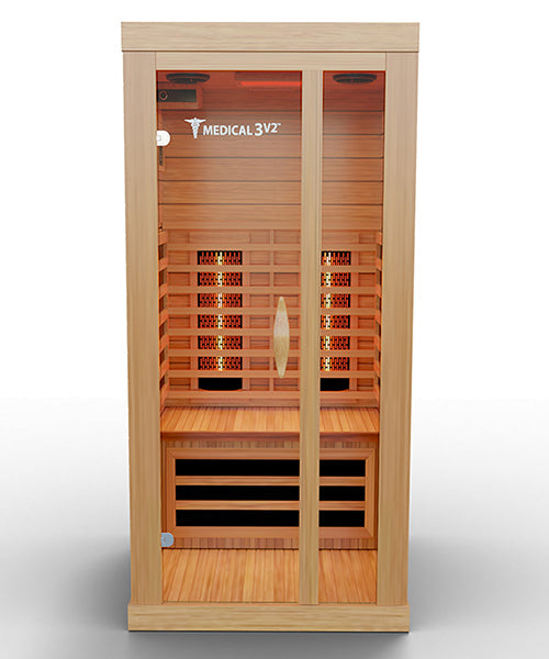 Medical 3 Indoor Full-Spectrum Infrared 1-Person Sauna