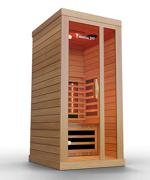 Medical 3 Indoor Full-Spectrum Infrared 1-Person Sauna
