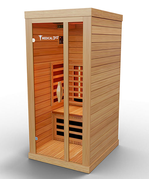 Medical 3 Indoor Full-Spectrum Infrared 1-Person Sauna