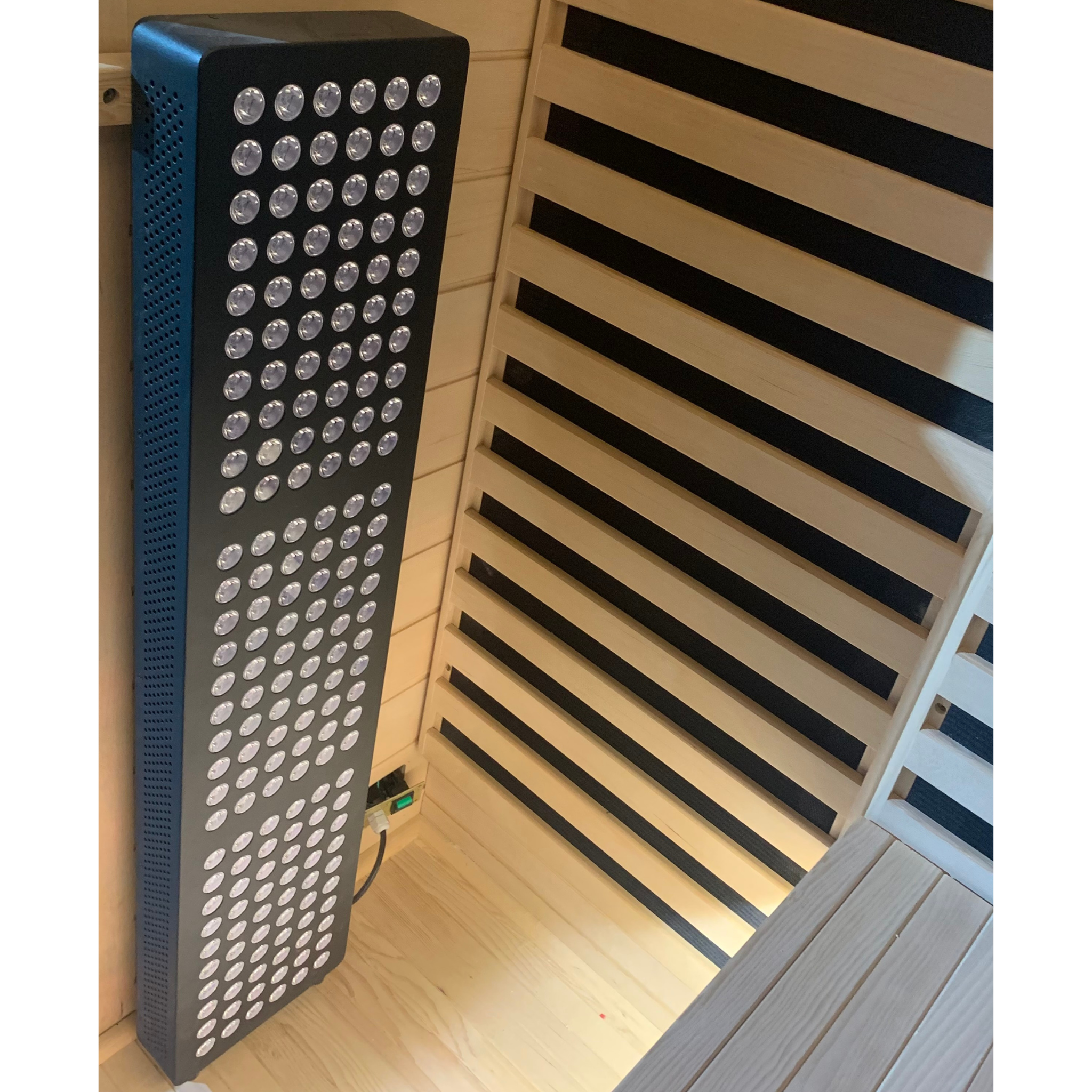 Blisspod Bergen 2-Person Indoor Full-Spectrum Infrared Sauna with Red Light Therapy