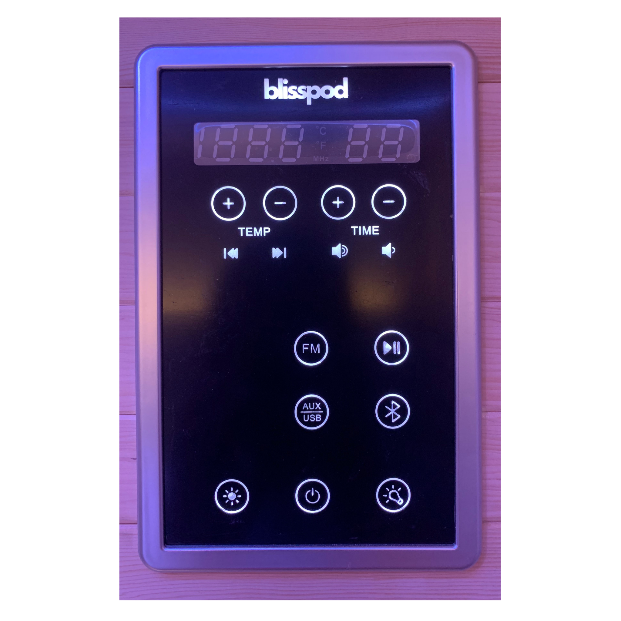 Blisspod Bergen 2-Person Indoor Full-Spectrum Infrared Sauna with Red Light Therapy
