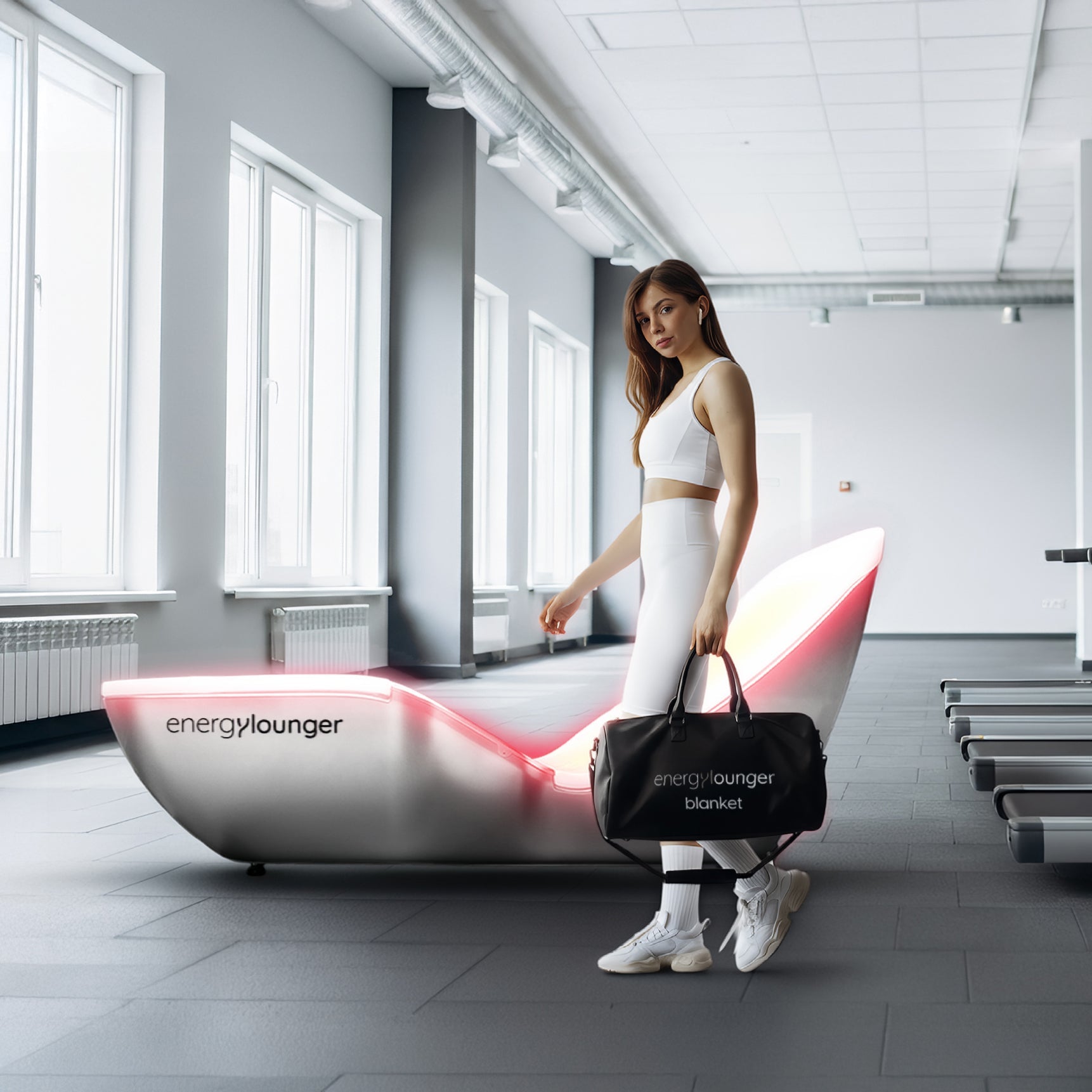 EnergyLounger Full-Body Red and Near-Infrared Light Therapy Lounger