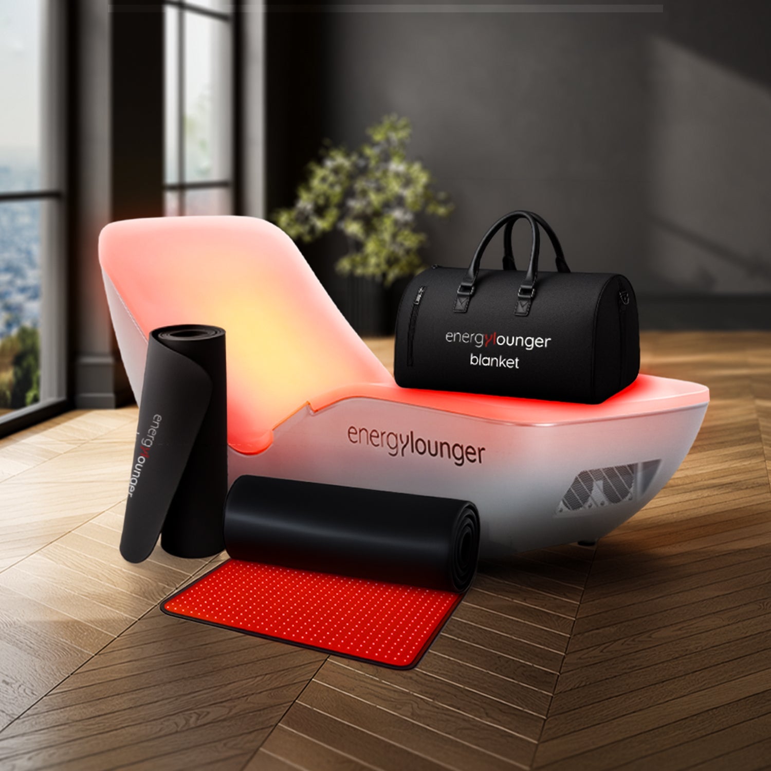 EnergyLounger Full-Body Red and Near-Infrared Light Therapy Lounger
