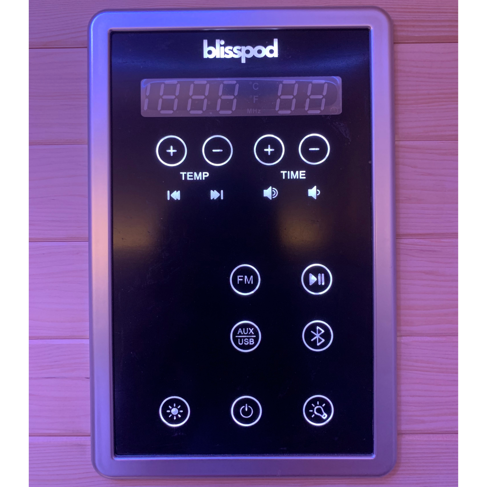 Blisspod Helsinki 2-Person Indoor Full-Spectrum Infrared Sauna with Red Light Therapy