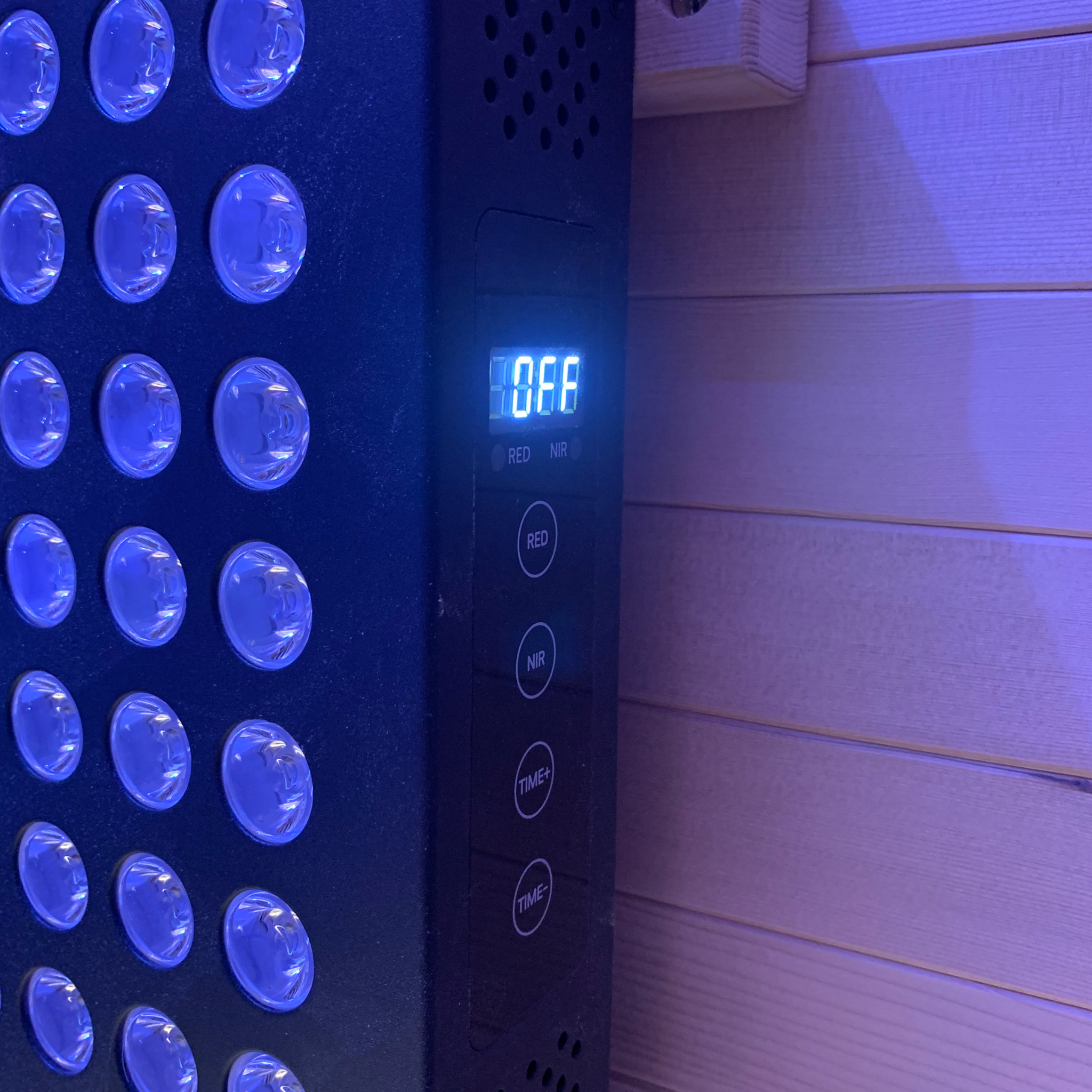 Blisspod Helsinki 2-Person Indoor Full-Spectrum Infrared Sauna with Red Light Therapy