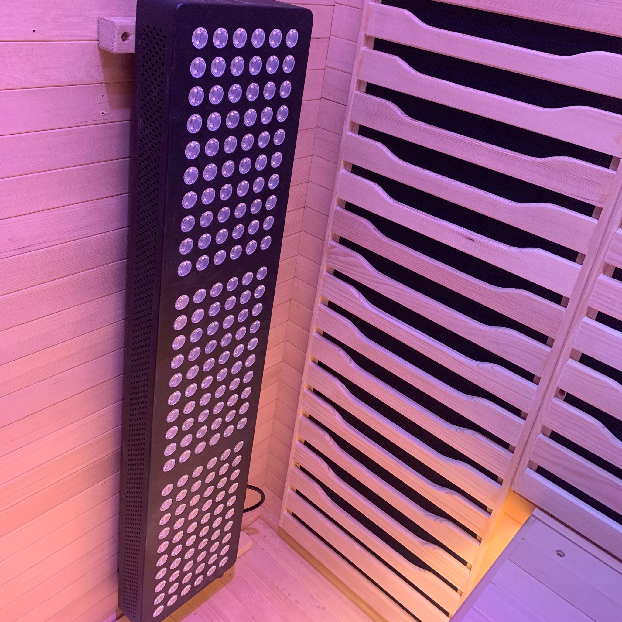 Blisspod Helsinki 2-Person Indoor Full-Spectrum Infrared Sauna with Red Light Therapy