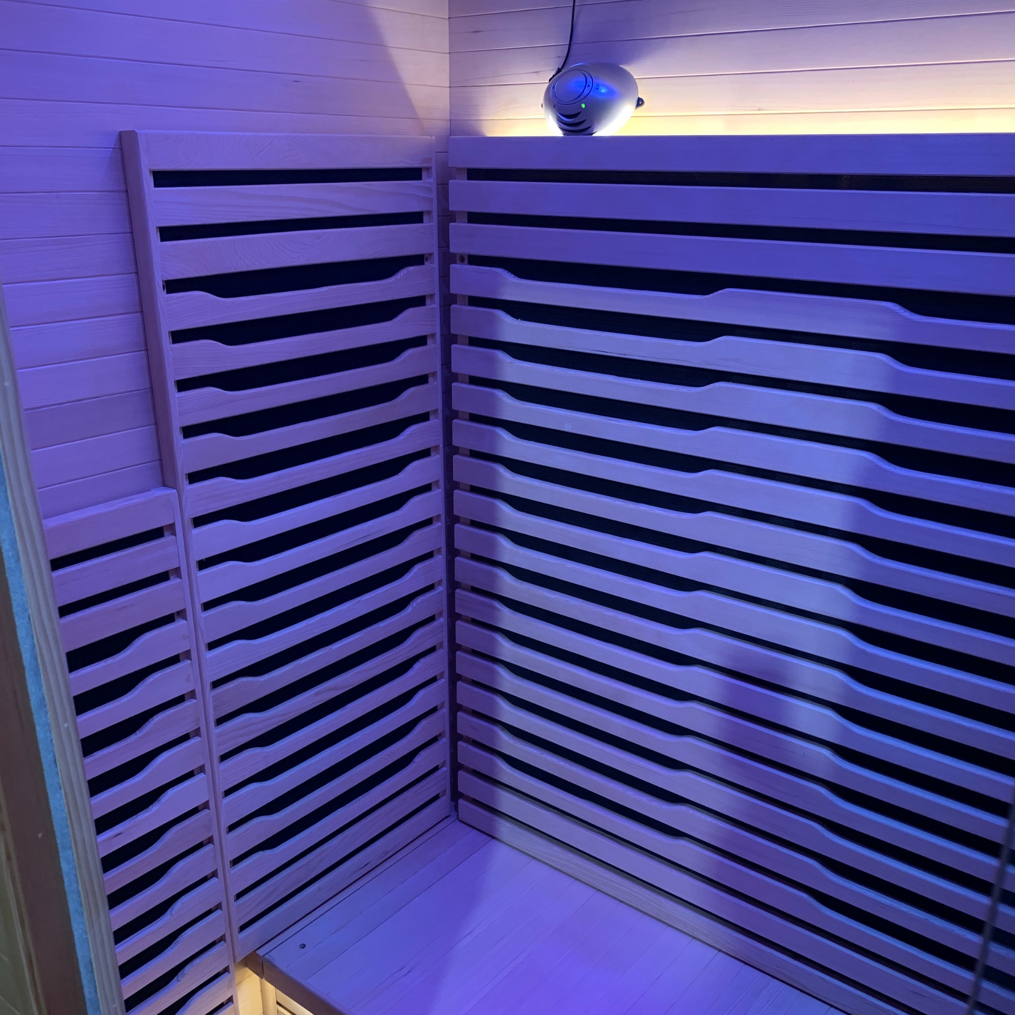 Blisspod Helsinki 2-Person Indoor Full-Spectrum Infrared Sauna with Red Light Therapy