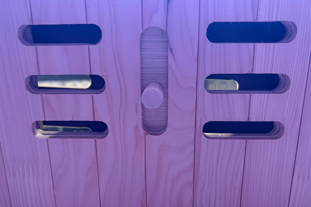 Blisspod Malmo 2-Person Indoor Infrared Sauna with Red Light Therapy