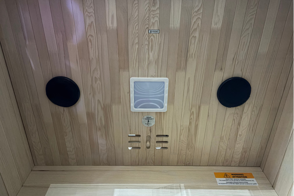 Blisspod Malmo 2-Person Indoor Infrared Sauna with Red Light Therapy