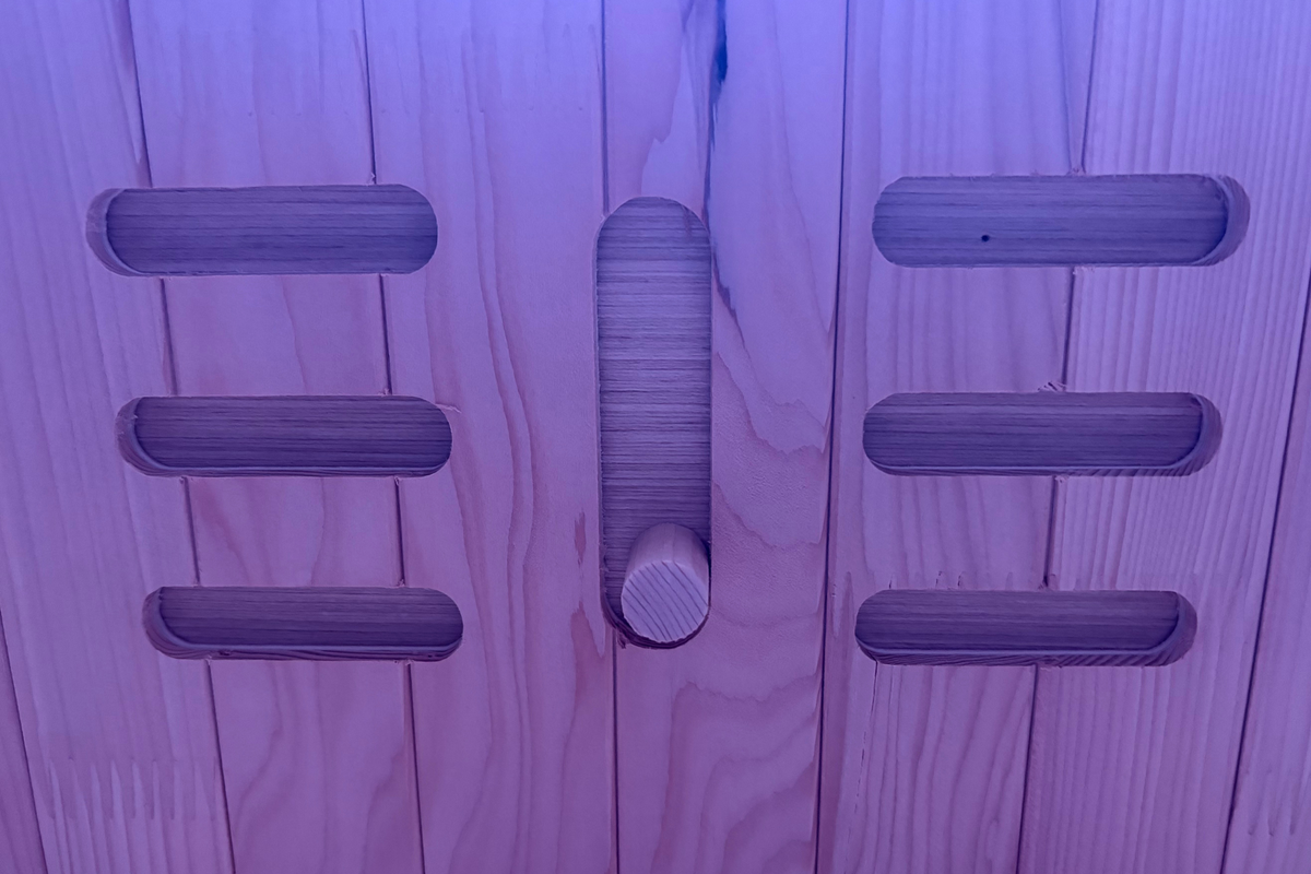 Blisspod Malmo 2-Person Indoor Infrared Sauna with Red Light Therapy
