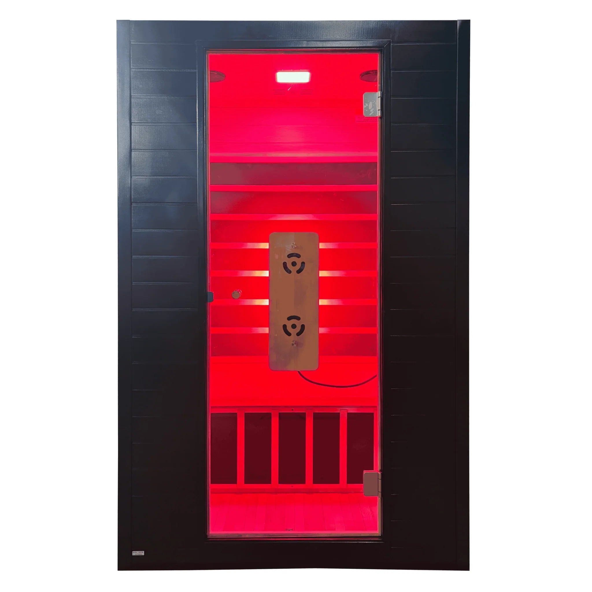 Blisspod Malmo infrared and red light sauna, front exterior view