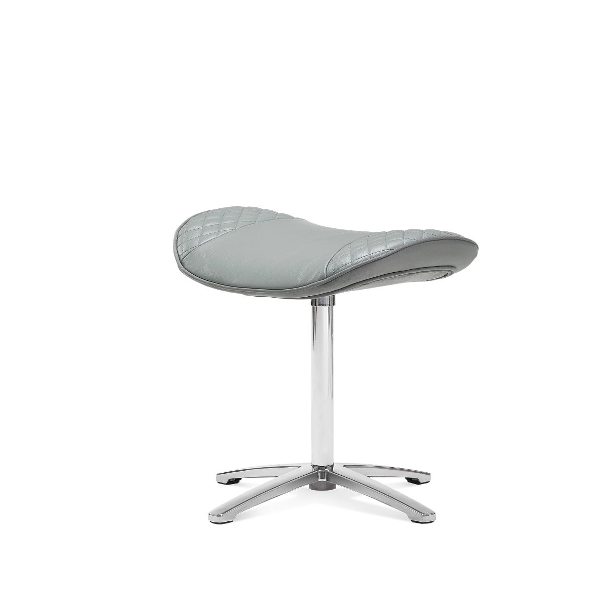 Nouhaus New Classic massage chair ottoman in Ash Grey
