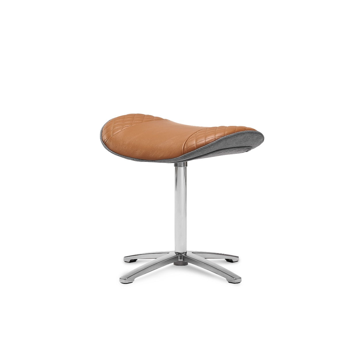 Nouhaus New Classic massage chair ottoman in caramel
