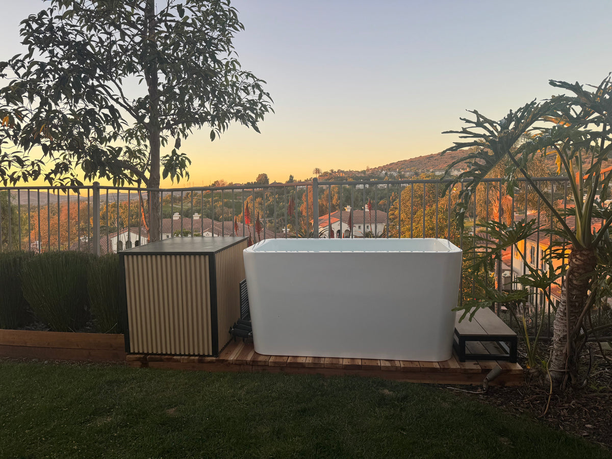 RevX X Tub 34-Inch Acrylic Cold Plunge with LUX Chiller and Filtration