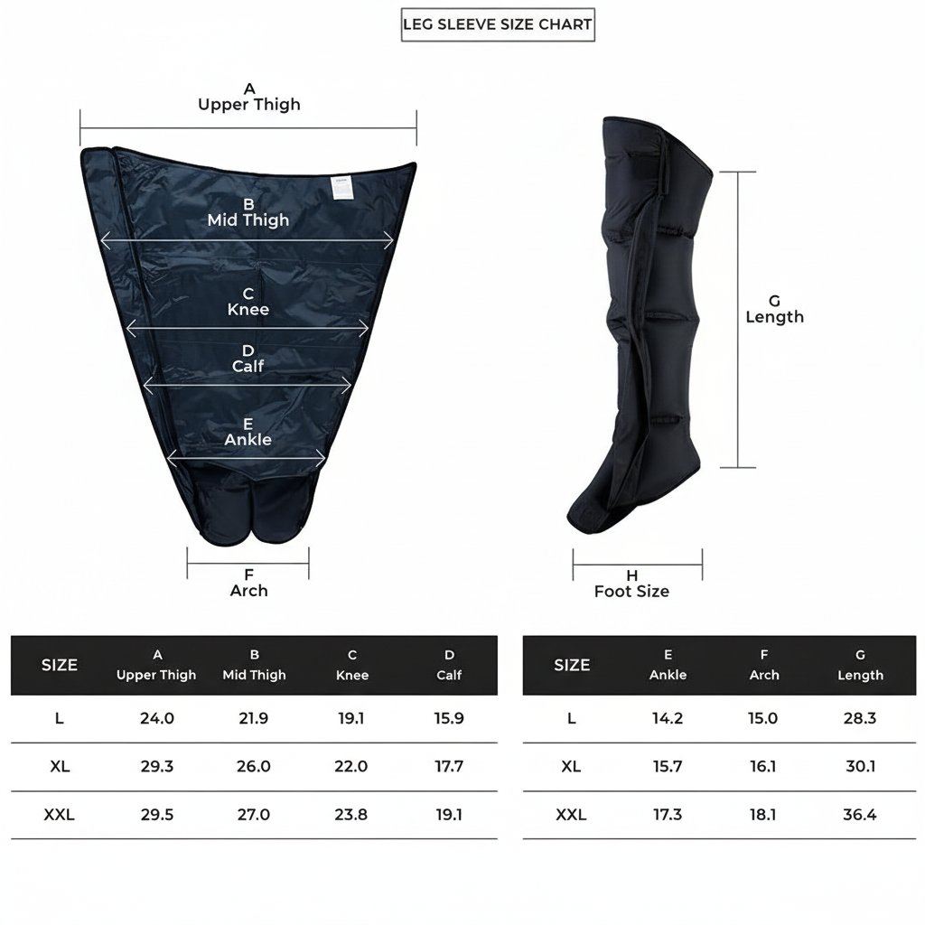 Doctor Life LX9 Max Sequential Air Compression Recovery Boots
