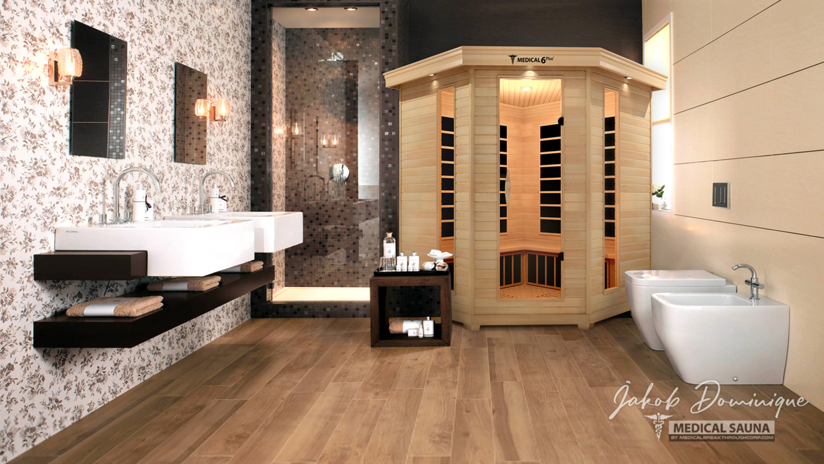 Medical 6 Plus Indoor Full-Spectrum Infrared 6-Person Sauna