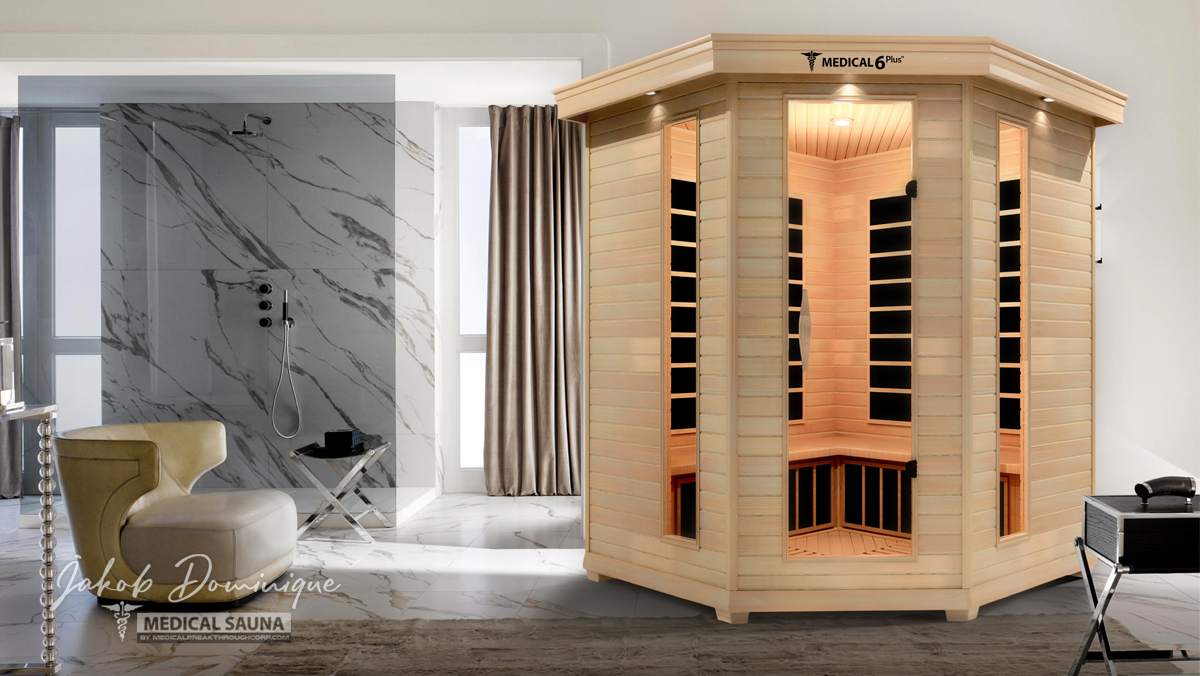 Medical 6 Plus Indoor Full-Spectrum Infrared 6-Person Sauna