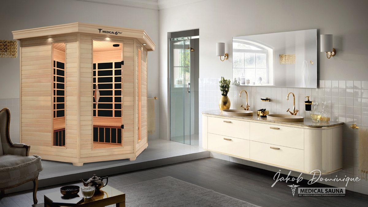 Medical 6 Plus Indoor Full-Spectrum Infrared 6-Person Sauna