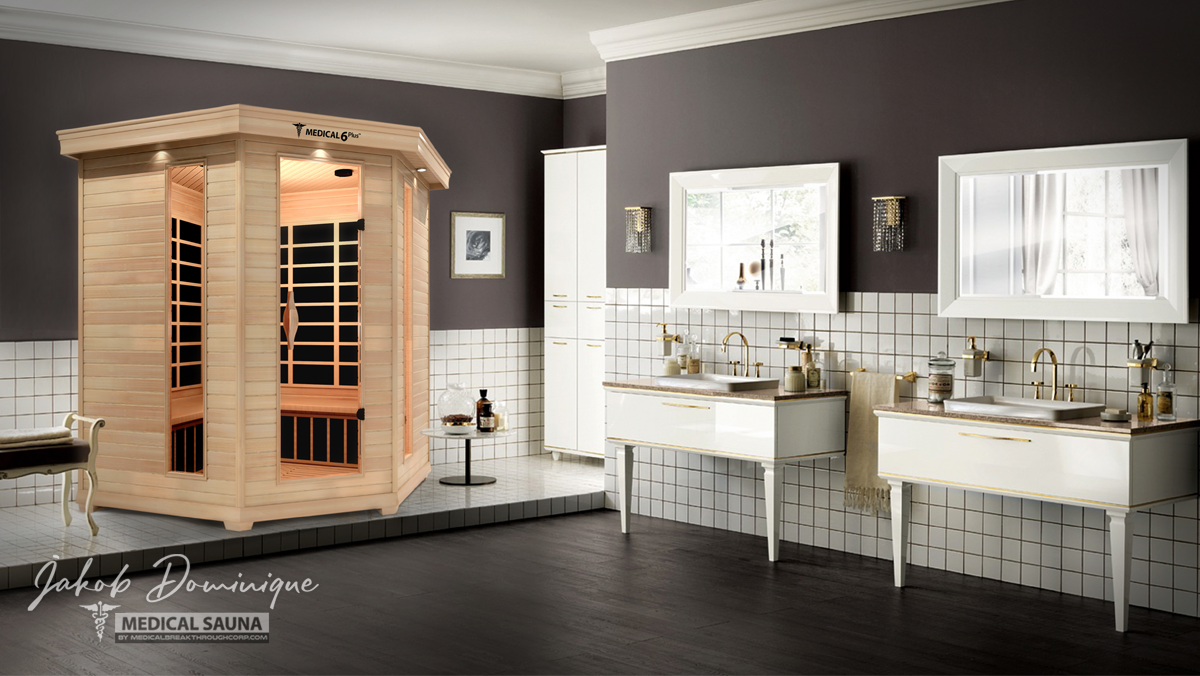 Medical 6 Plus Indoor Full-Spectrum Infrared 6-Person Sauna