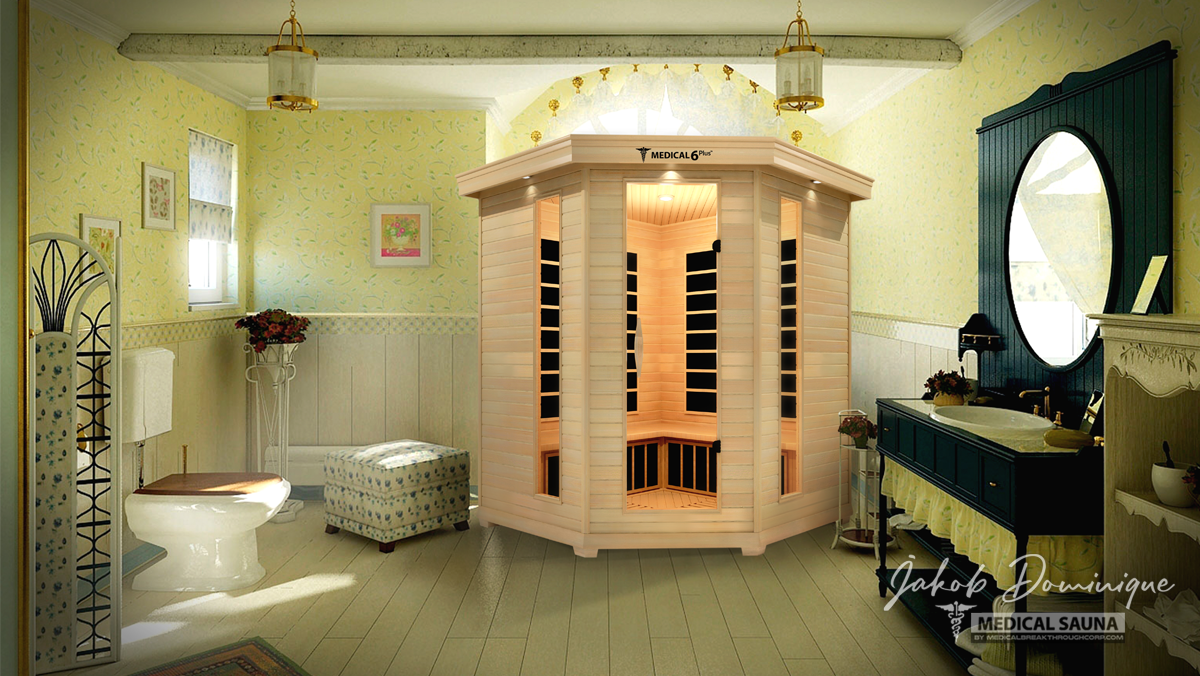 Medical 6 Plus Indoor Full-Spectrum Infrared 6-Person Sauna