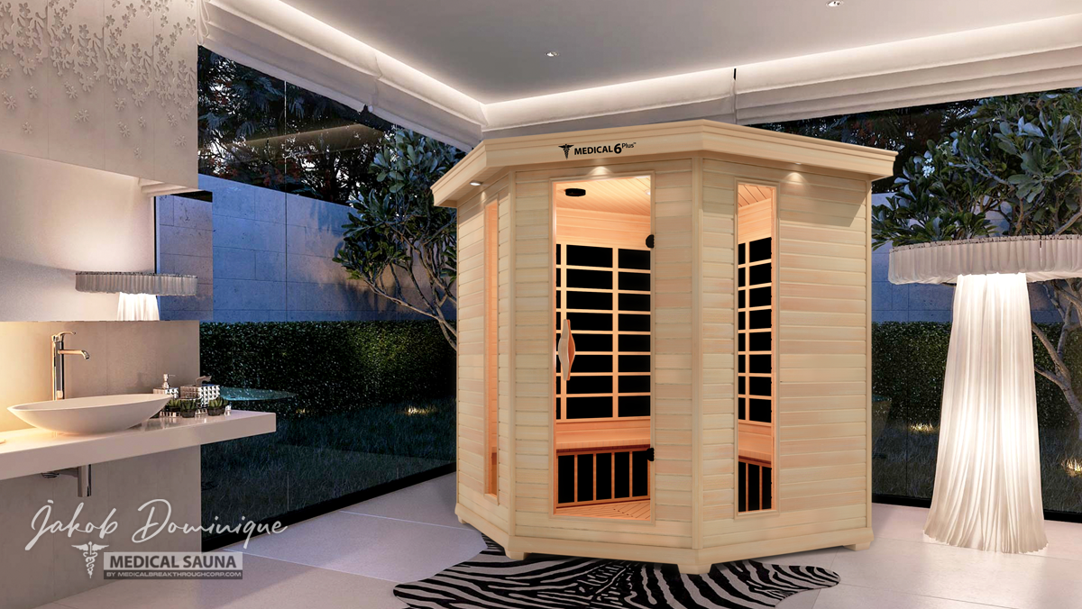 Medical 6 Plus Indoor Full-Spectrum Infrared 6-Person Sauna