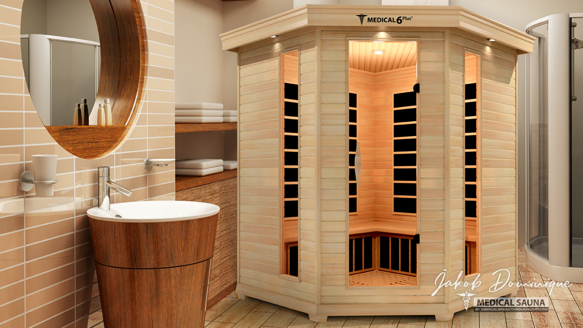 Medical 6 Plus Indoor Full-Spectrum Infrared 6-Person Sauna