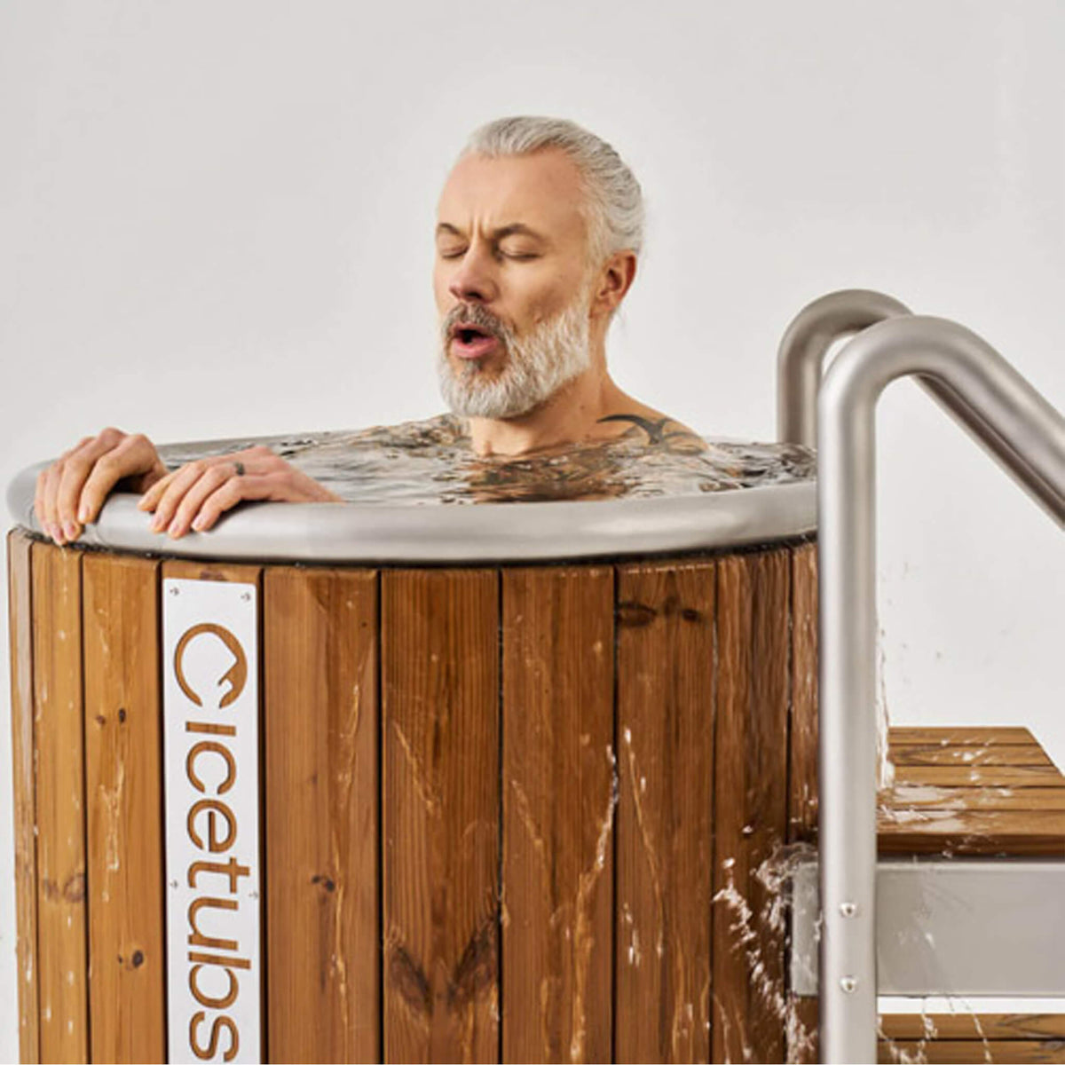 Icetubs IceBarrel Thermowood Cold and Hot Plunge Tub