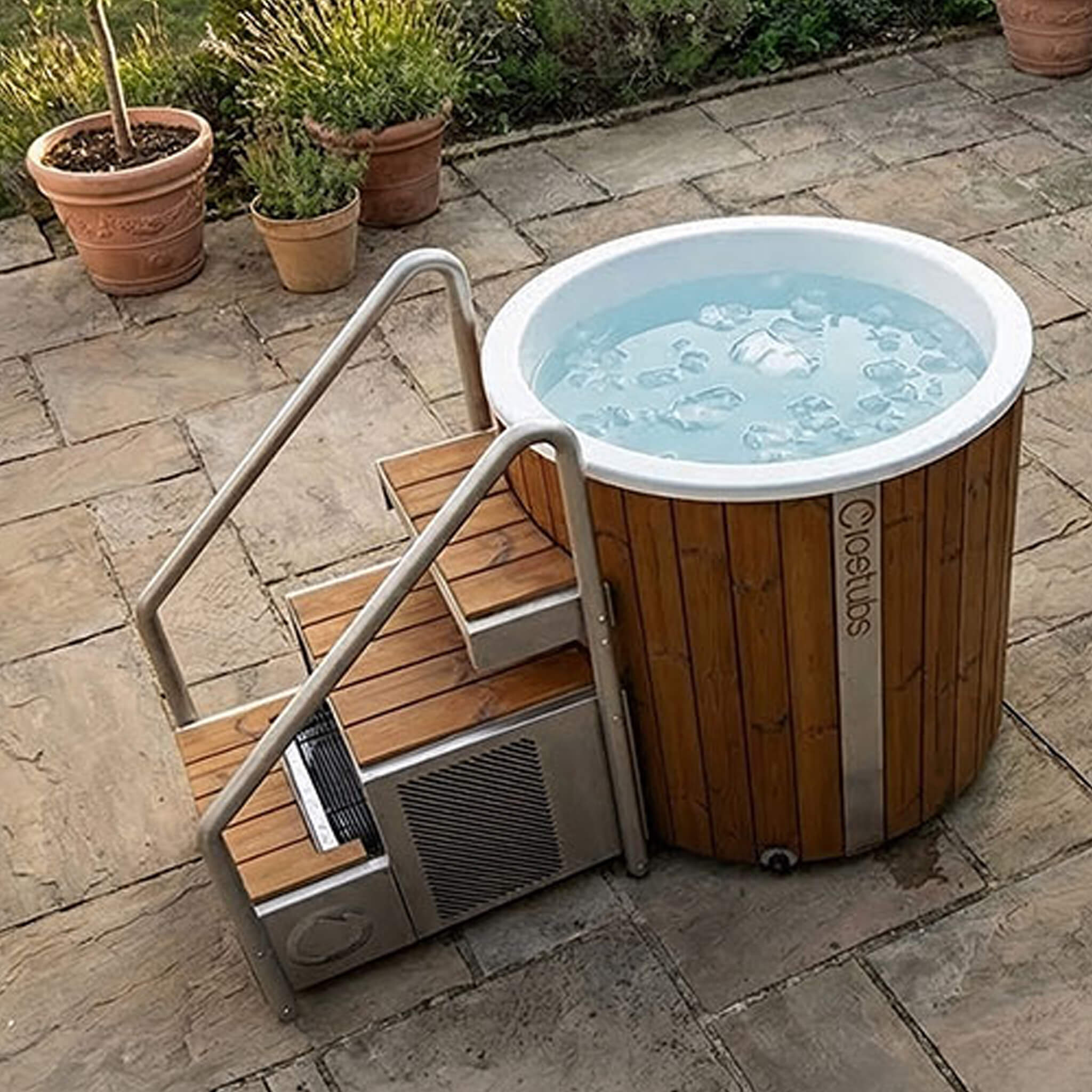 Icetubs IceBarrel XL Thermowood Cold and Hot Plunge Tub