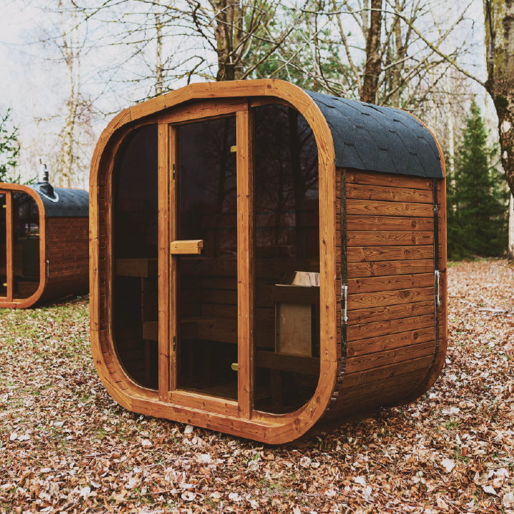 Mande MW20 6-Person Outdoor ThermoWood Sauna
