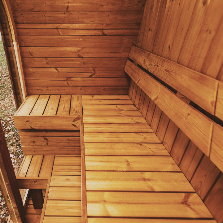 Mande MW16 4-Person Outdoor ThermoWood Sauna