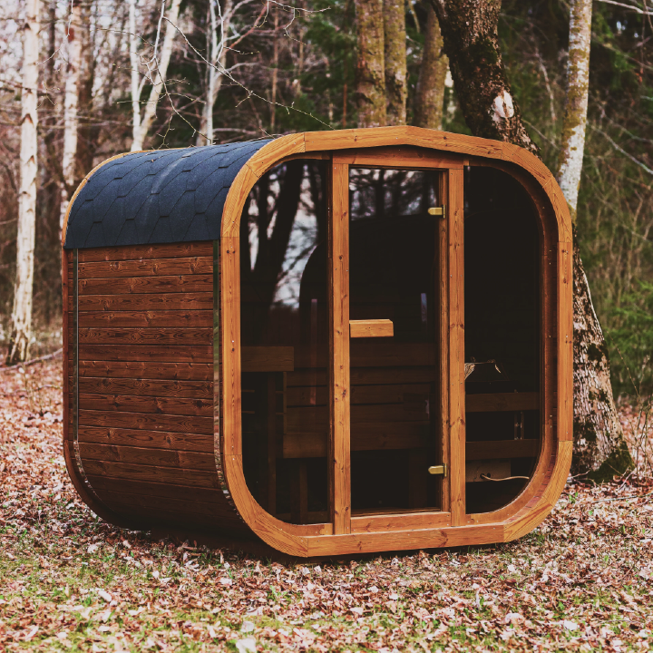 Mande MW20 6-Person Outdoor ThermoWood Sauna