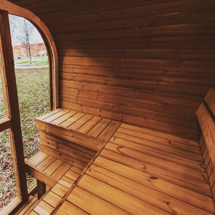 Mande MW20 6-Person Outdoor ThermoWood Sauna