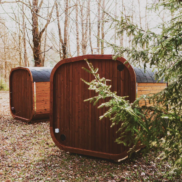 Mande MW16 4-Person Outdoor ThermoWood Sauna