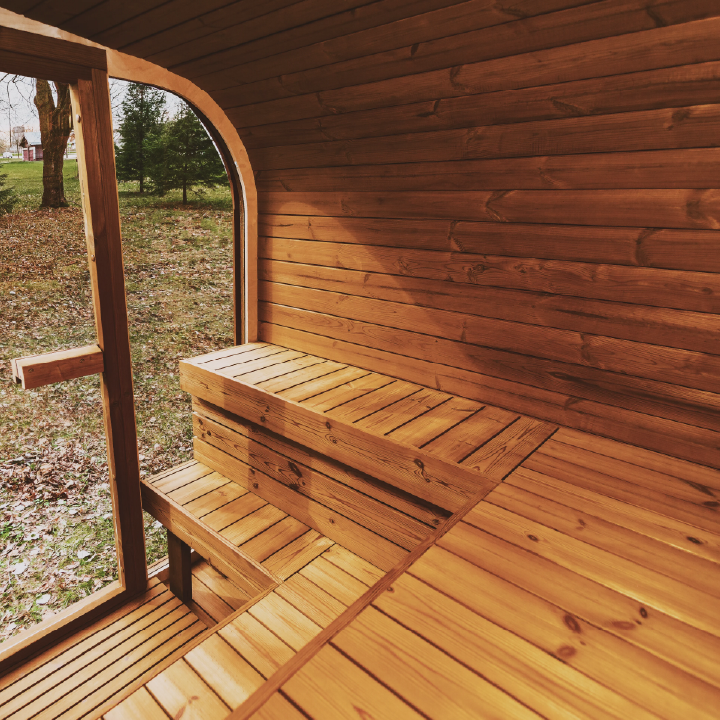 Mande MW16 4-Person Outdoor ThermoWood Sauna