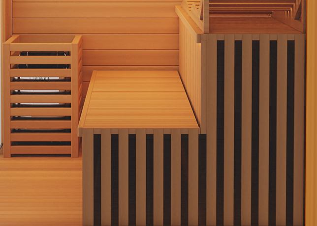 Medical Sauna Traditional 7 Indoor Traditional 3-Person Sauna
