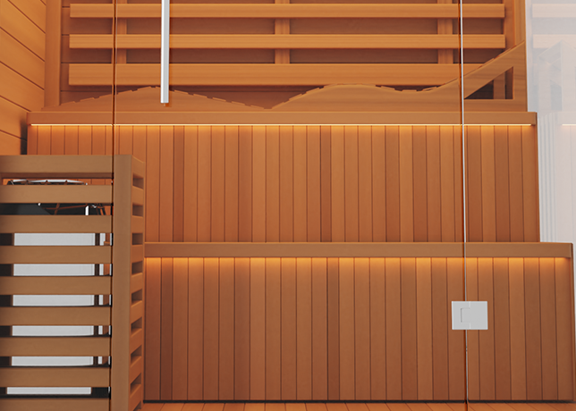 Medical Sauna Traditional 7 Indoor Traditional 3-Person Sauna