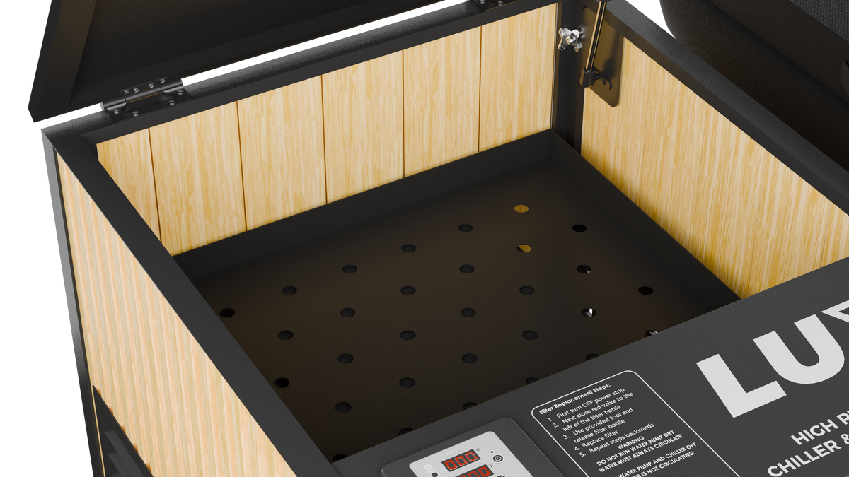 RevX X Tub 34-Inch Acrylic Cold Plunge with LUX Chiller and Filtration